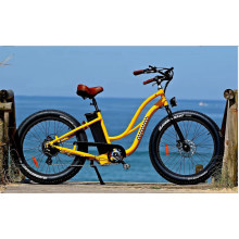 Powerful Fat Tyre Beach Cruiser Electric Bike 500/750/1000W for Ladies
